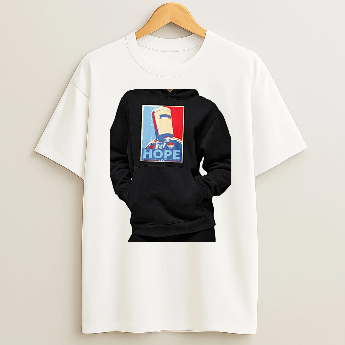 Officials Hope Count Binface For Clacton On Sea Premium T Shirt Sweatshirt Hoodie