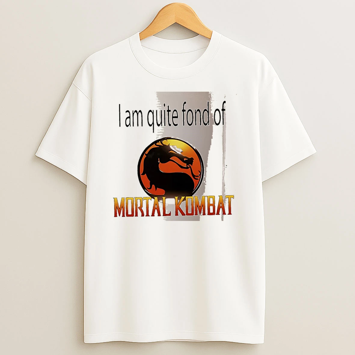 Officials I Am Quite Fond Of Mortal Kombat White Premium T Shirt Sweatshirt Hoodie