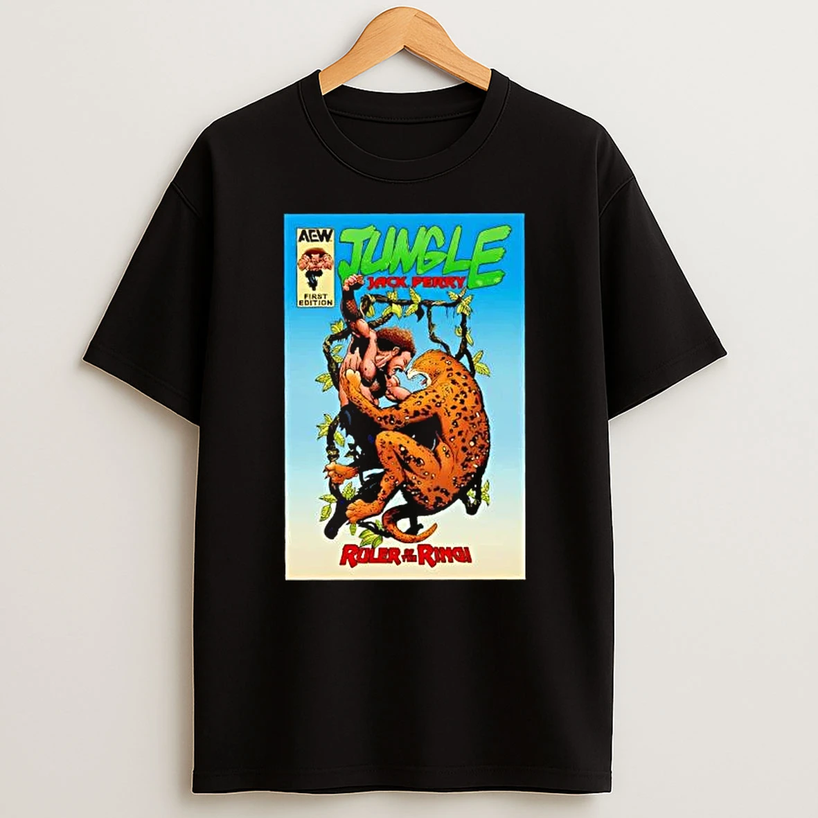 Officials Jack Perry Jungle Ruler Of The Ring Aew Premium T Shirt Sweatshirt Hoodie