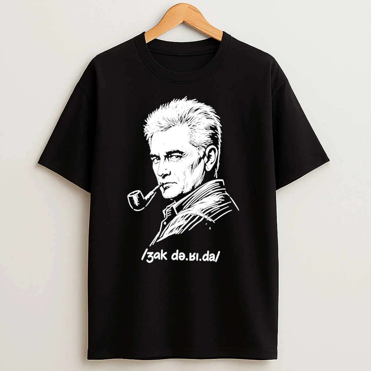 Officials Jacques Derrida Zak Debida Philosophy Tee Premium T Shirt Sweatshirt Hoodie