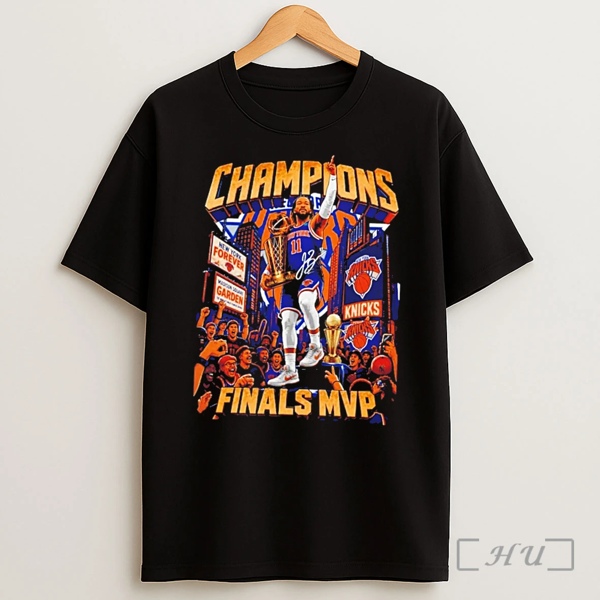 Officials Jalen Brunson New York Knicks 2026 World Champions Mvp Tee Shirt