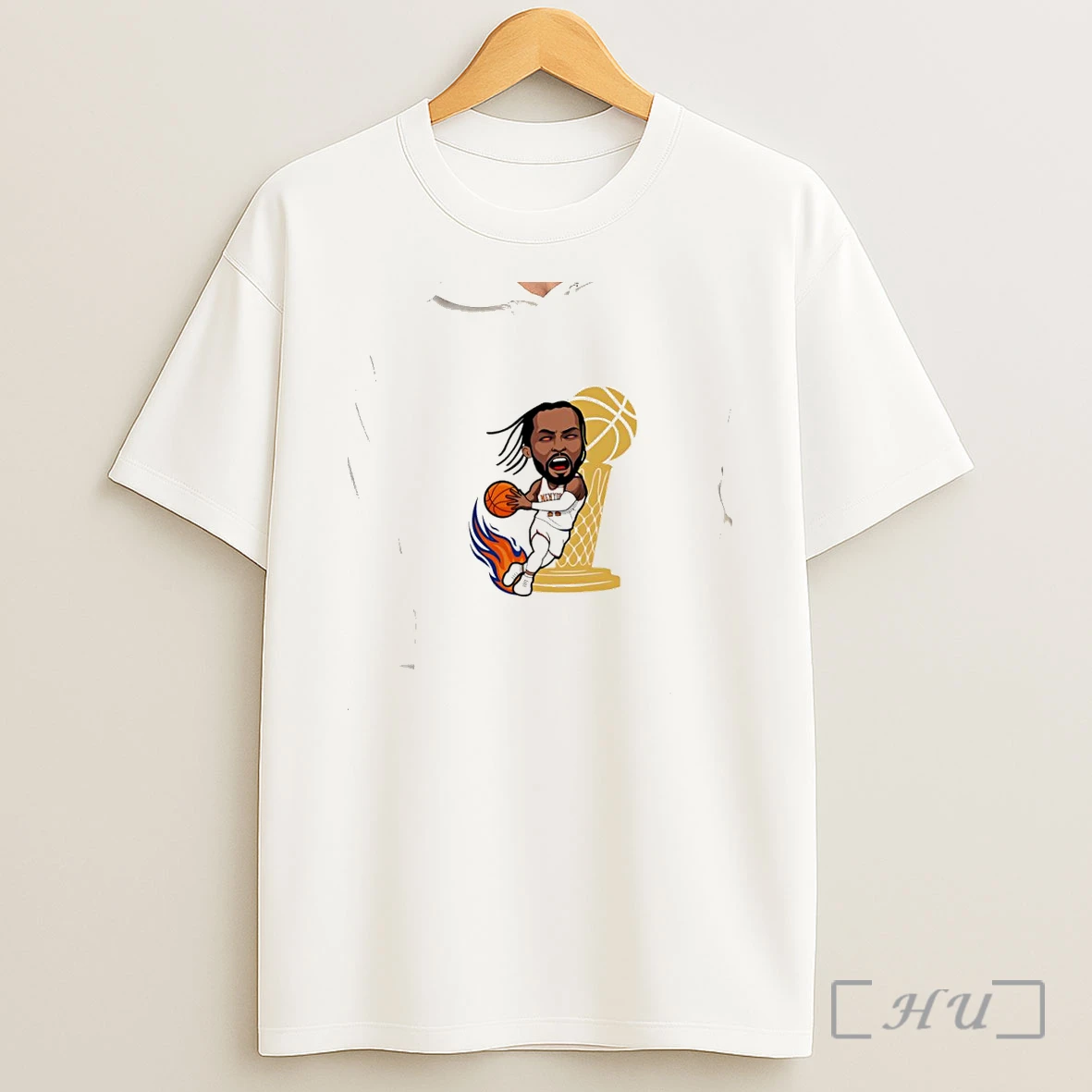 Officials Jalen Brunson New York Knicks Nba Champions 2026 Larry O Brien Trophy Cartoon Shirt