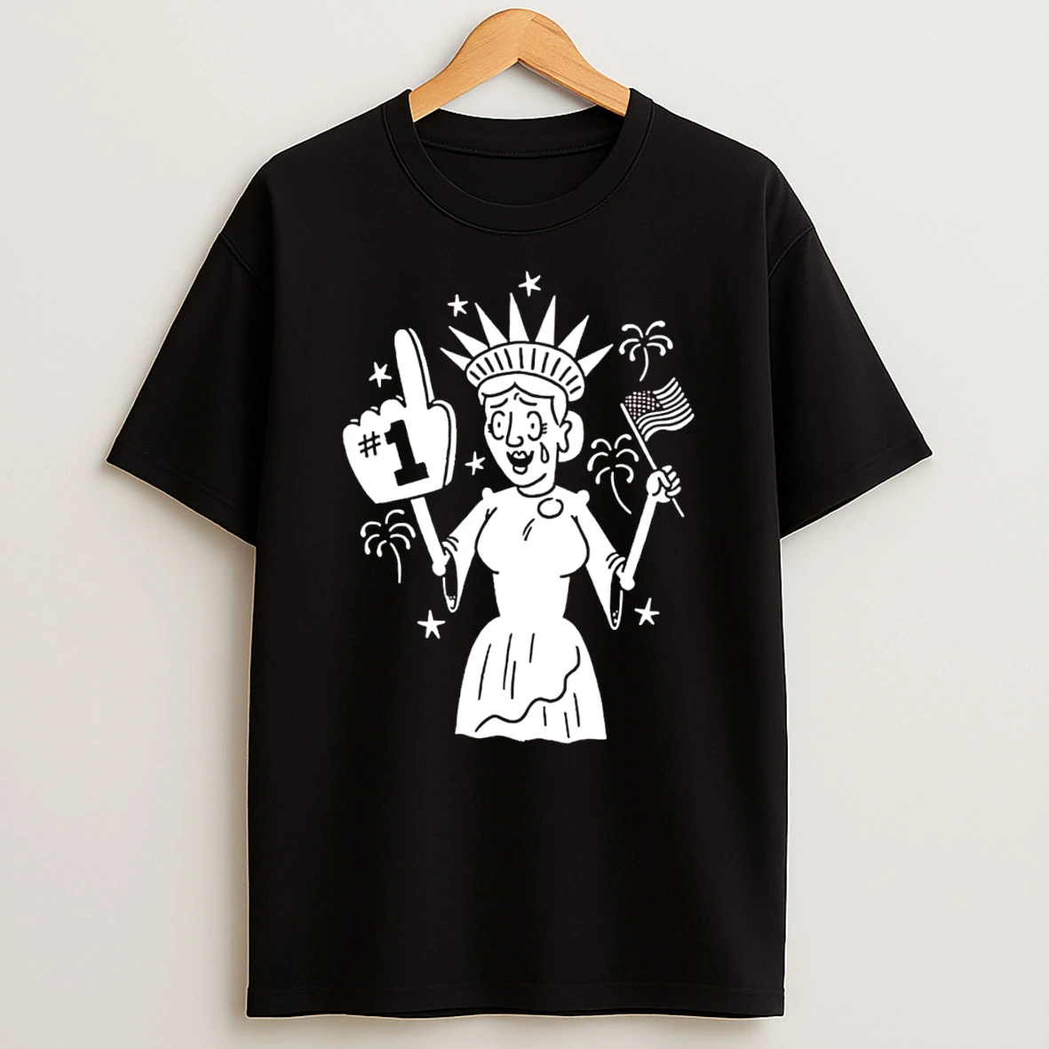 Officials Lady Liberty Patriotic Joy Tee Premium T Shirt Sweatshirt Hoodie