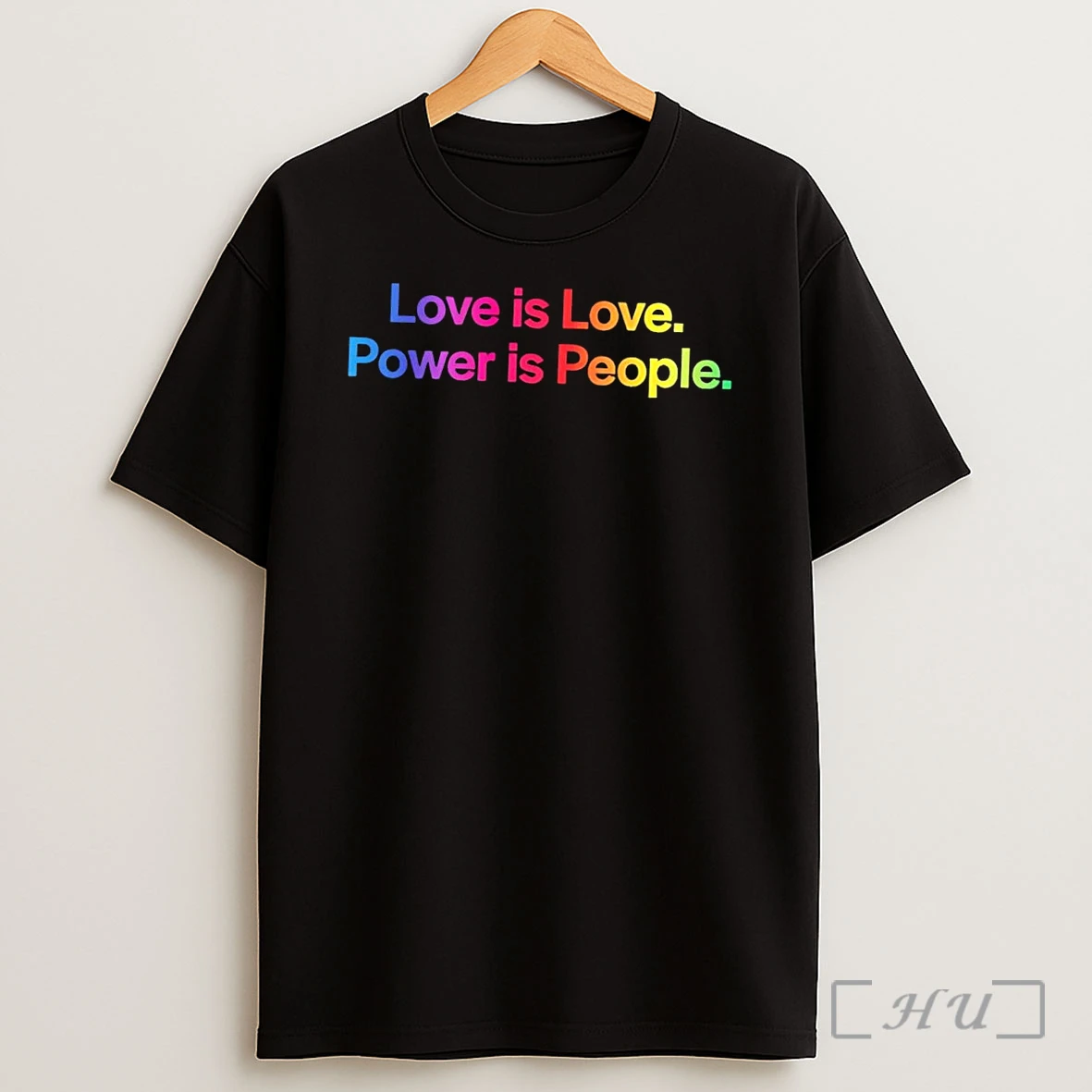 Officials Love Is Love Power Is People Pride Black Shirt