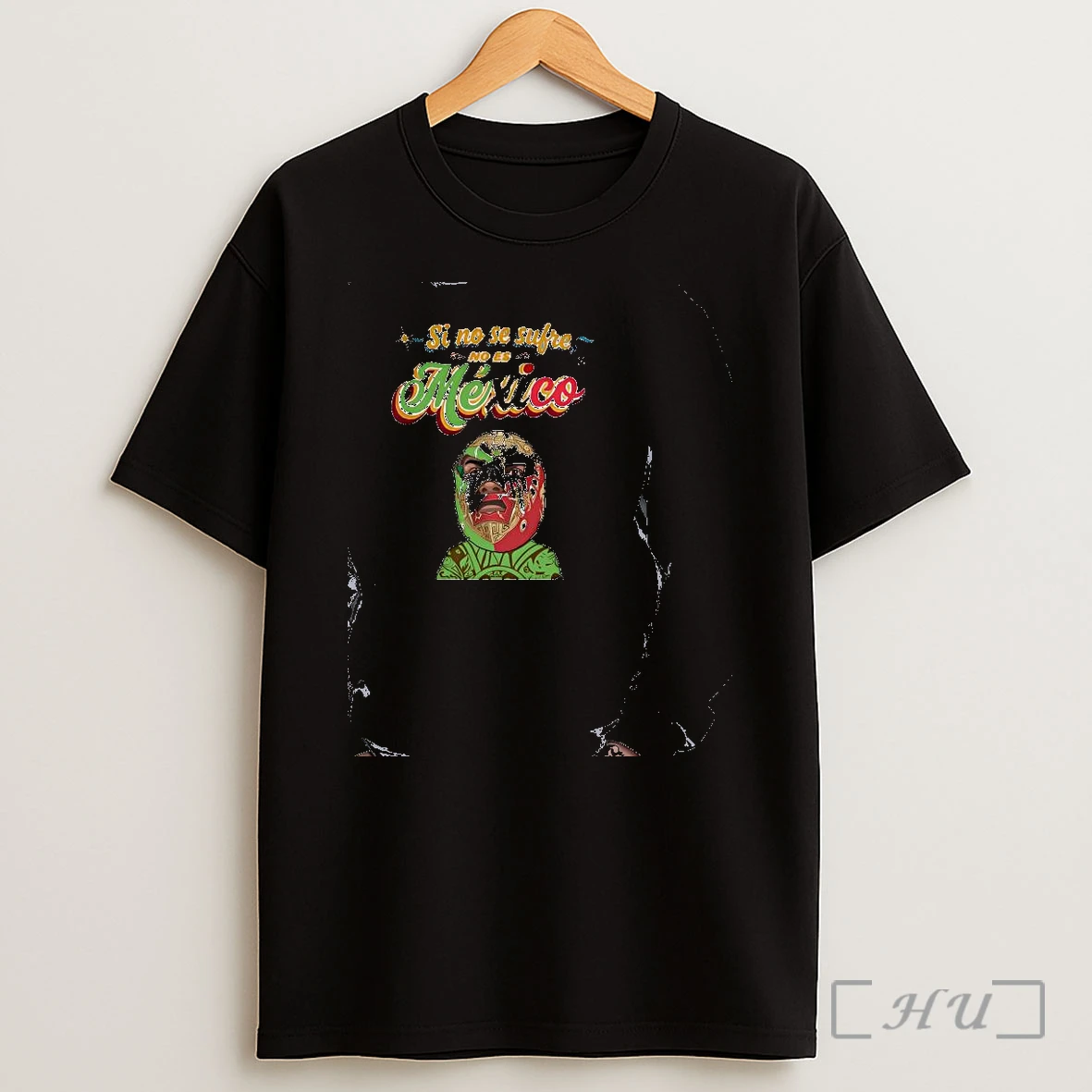 Officials Lucha Libre Mask Mexico Si No Se Sufre No Es Mexico Shirt