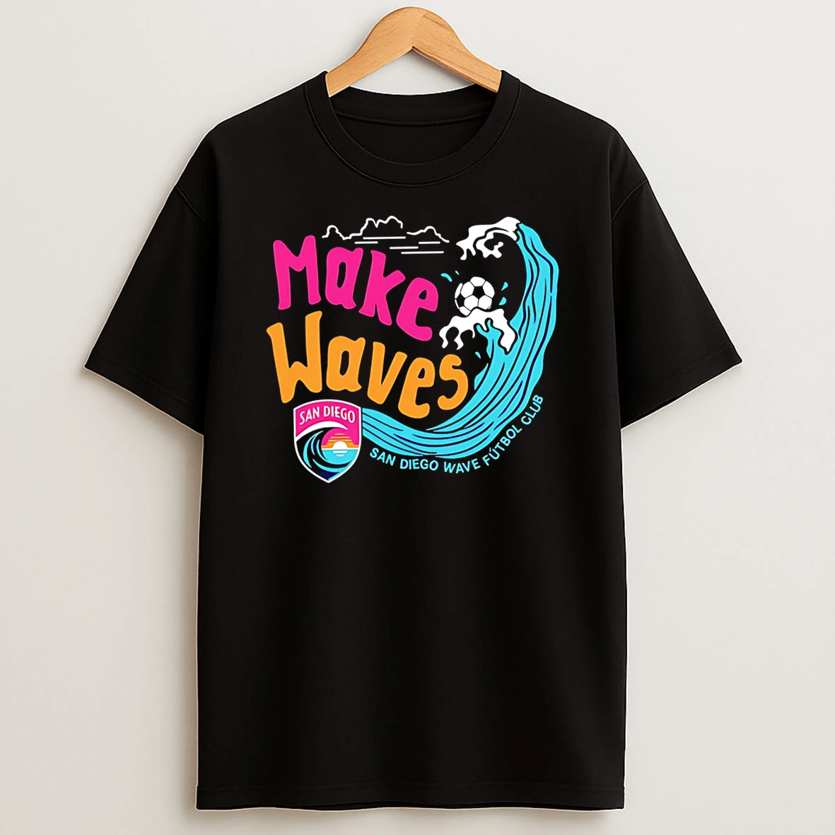 Officials Make Waves San Diego Wave Futbol Club Soccer Premium T Shirt Sweatshirt Hoodie