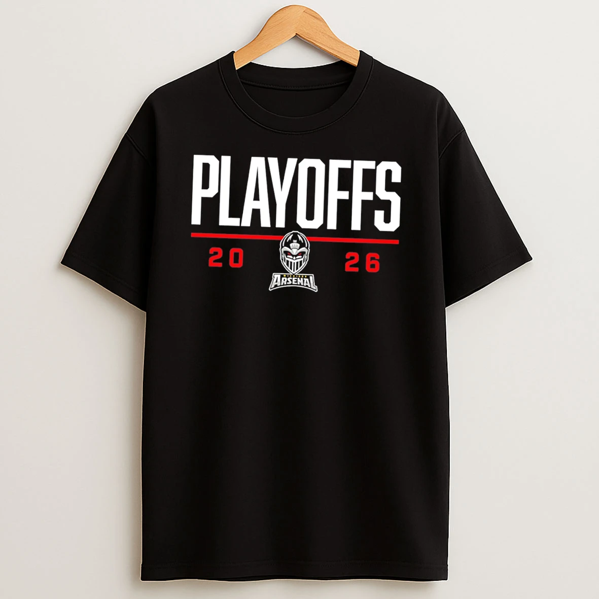 Officials Michigan Arsenal Playoffs 2026 Logo Tee Premium T Shirt Sweatshirt Hoodie
