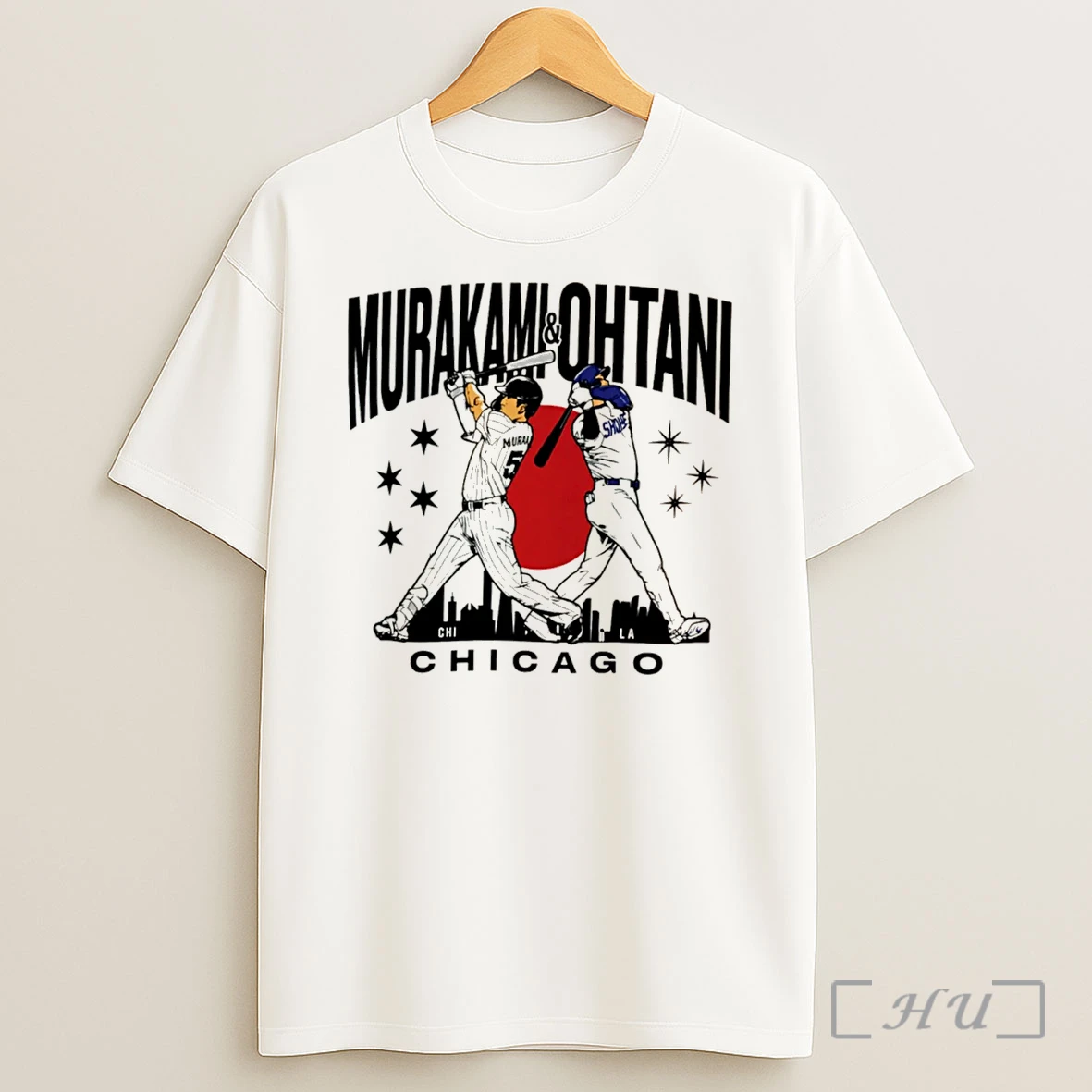 Officials Munetaka Murakami Chicago Shohei Ohtani Dodgers Tee Shirt