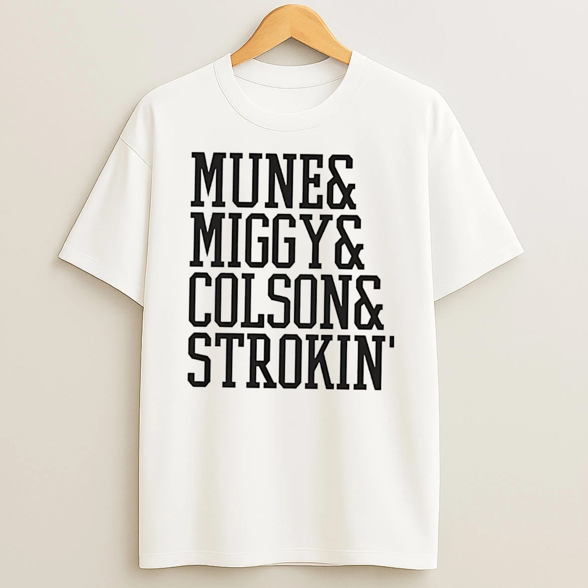 Officials Munetaka Murakami Miguel Vargas Colson Montgomery Mune Miggy Colson Strokin Tee Premium T Shirt Sweatshirt Hoodie