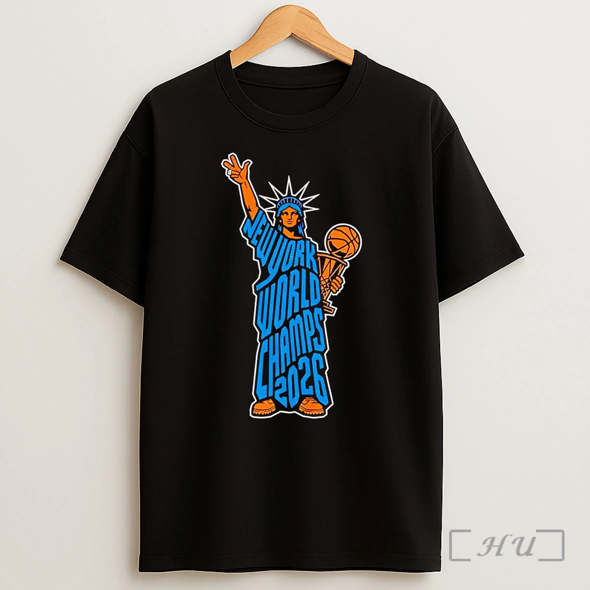 Officials Ny 2026 Champs New York Basketball Statue Of Liberty Champions Shirt