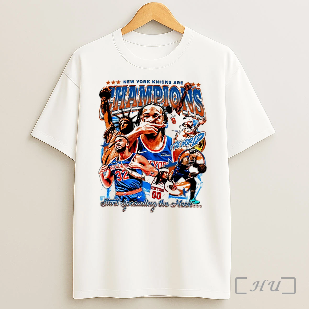 Officials New York Knicks 2026 Nba Champions Start Speading The News Graphic Tee Shirt