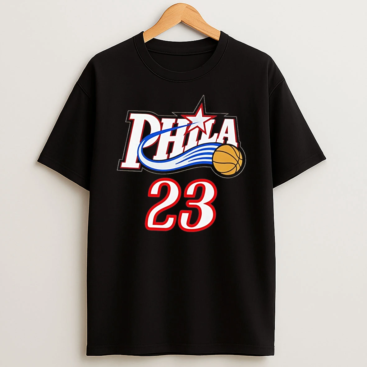 Officials Philadelphia 76ers Lebron James No 23 Jersey Phila Basketball Tee Premium T Shirt Sweatshirt Hoodie