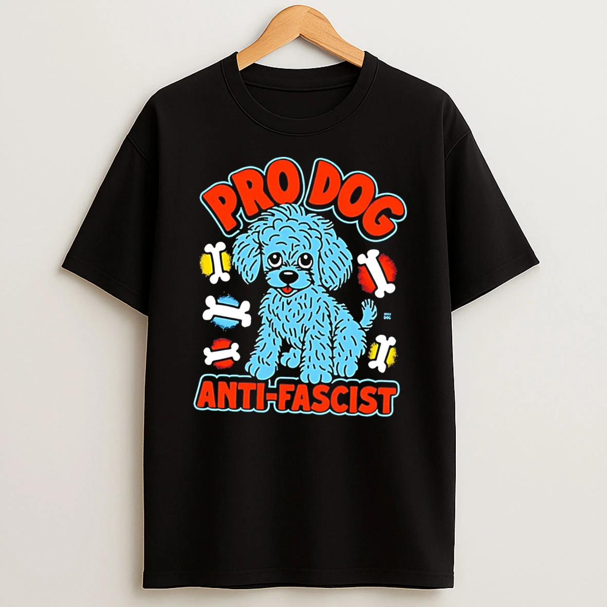 Officials Pro Dog Anti Fascist Poodle Tee Premium T Shirt Sweatshirt Hoodie
