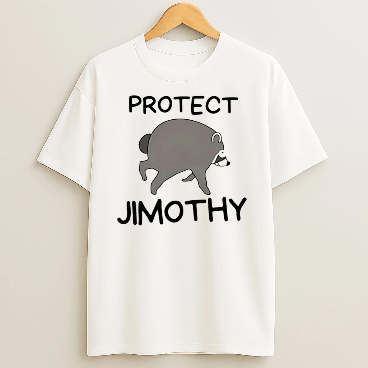 Officials Protect Jimothy Raccoon Funny Animal Tee Premium T Shirt Sweatshirt Hoodie
