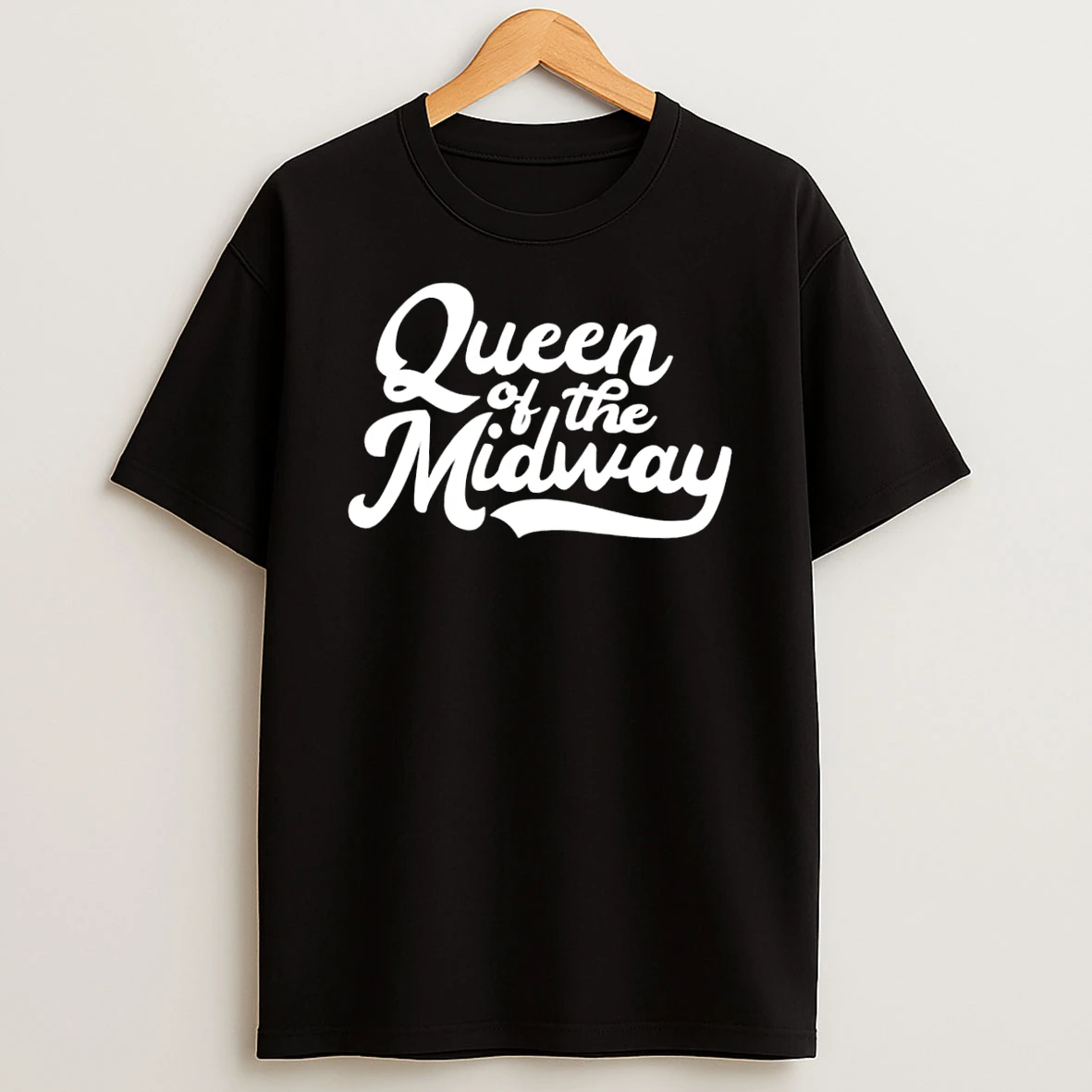Officials Queen Of The Midway Apparel Black Premium T Shirt Sweatshirt Hoodie