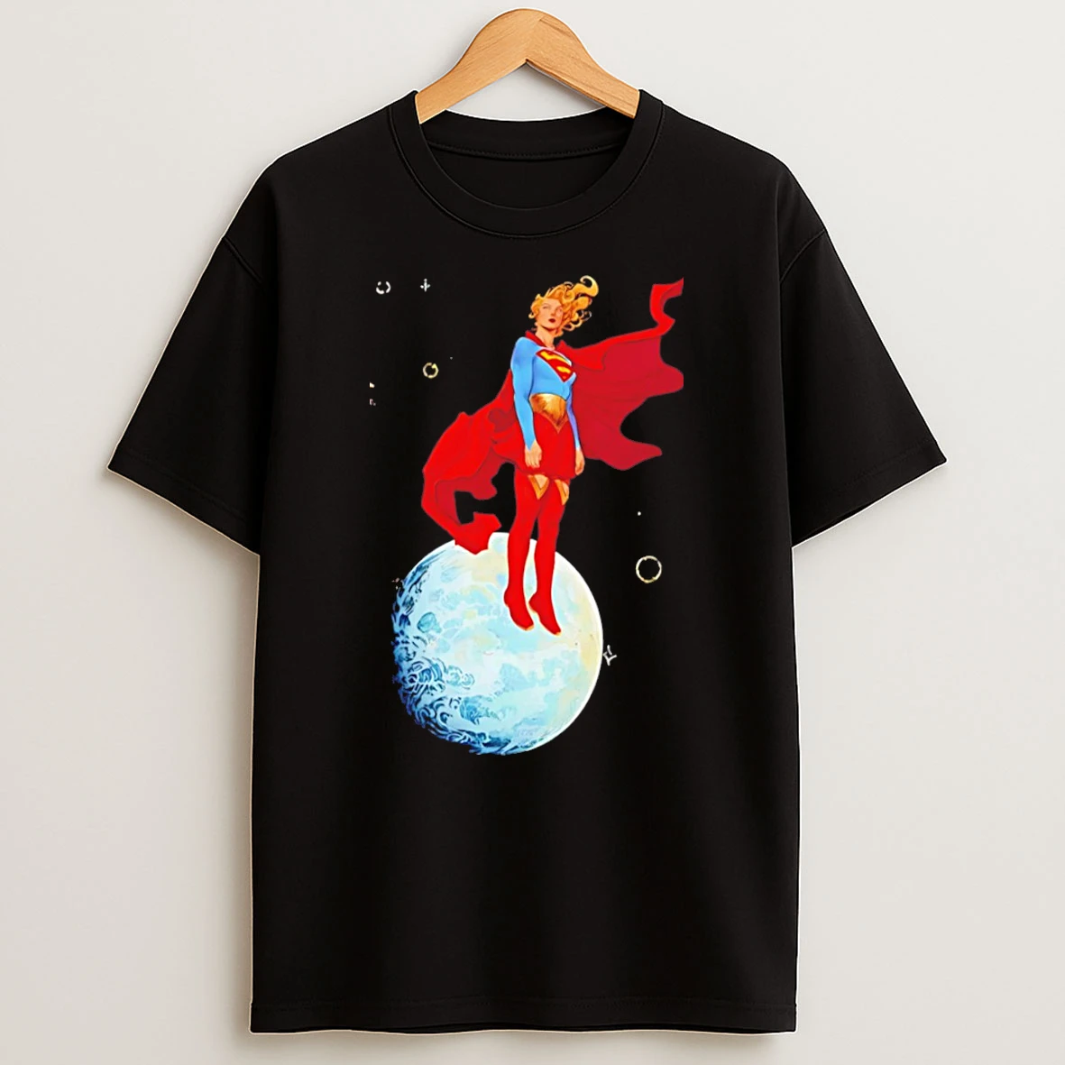 Officials Rebecca Ferguson Wearing Supergirl Tee Premium T Shirt Sweatshirt Hoodie