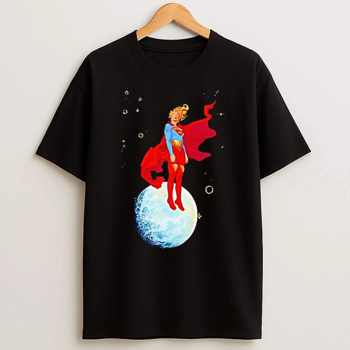 Officials Rebecca Ferguson Wearing Supergirl Premium T Shirt Sweatshirt Hoodie