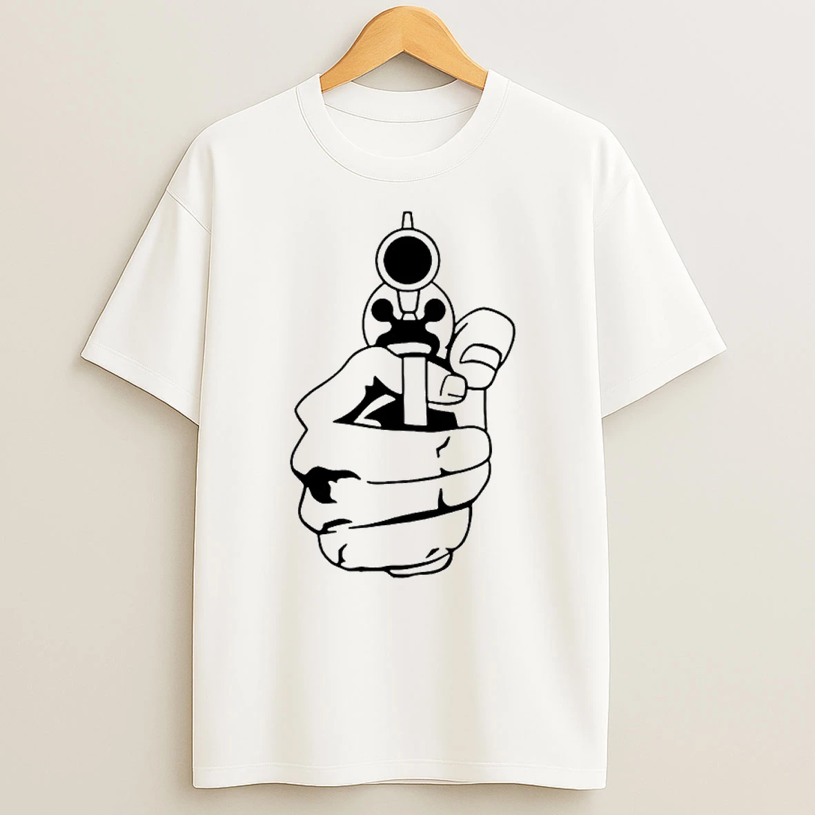 Officials Revolver Hand Pointing Premium T Shirt Sweatshirt Hoodie
