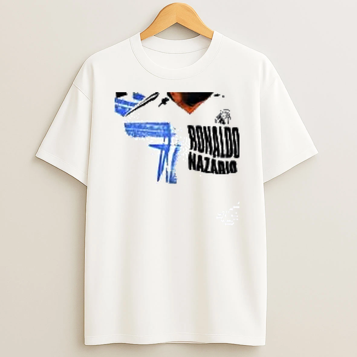 Officials Ronaldo Nazario Real Madrid O Fenomeno R9 Premium T Shirt Sweatshirt Hoodie