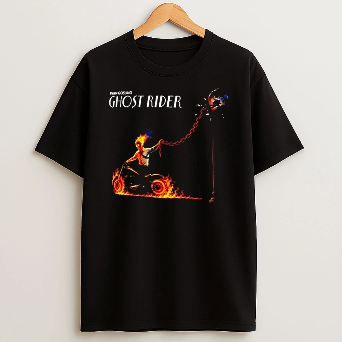 Officials Ryan Gosling Ghost Rider Mashup La La Land Premium T Shirt Sweatshirt Hoodie
