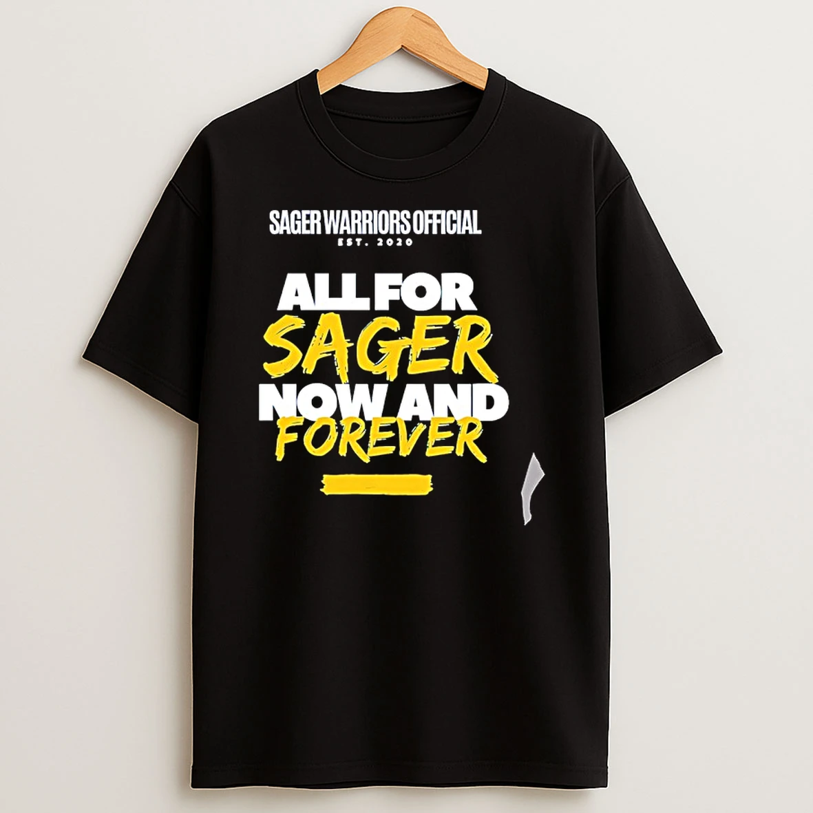 Officials Sager Warriors All For Sager Now And Forever Premium T Shirt Sweatshirt Hoodie