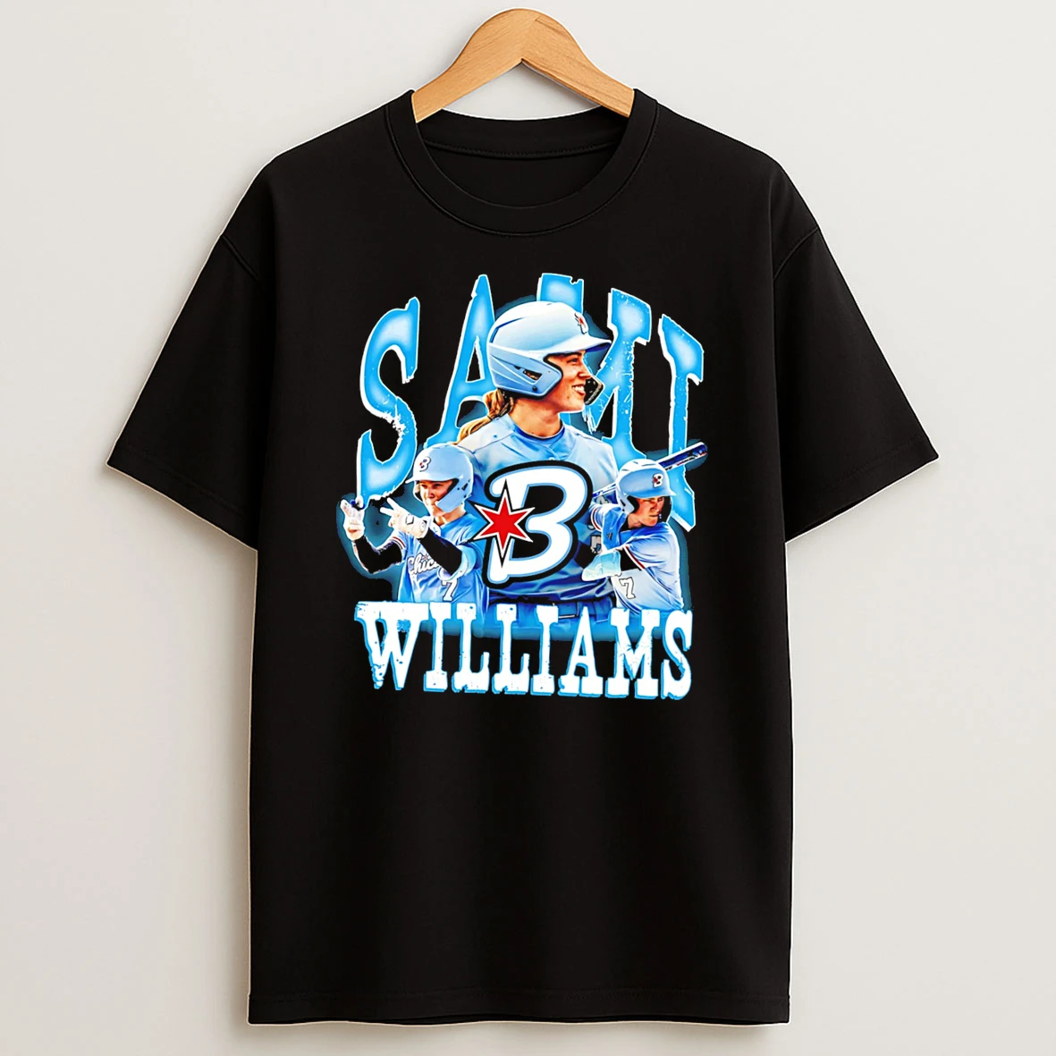 Officials Sami Williams Chicago Bandits Player College Tee Premium T Shirt Sweatshirt Hoodie