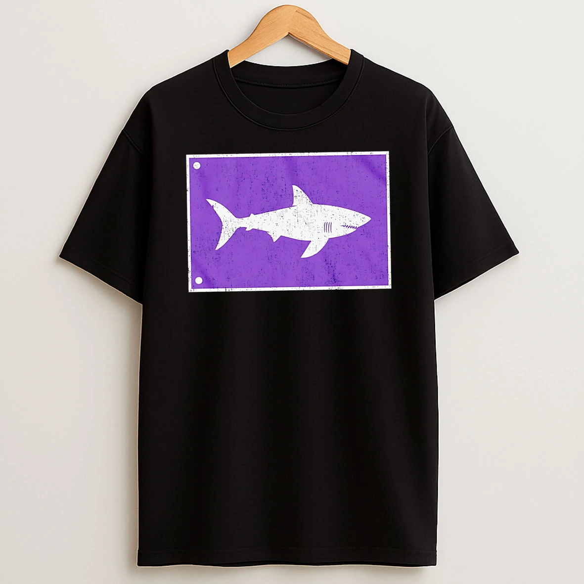 Officials Shark Warning Flag Premium T Shirt Sweatshirt Hoodie