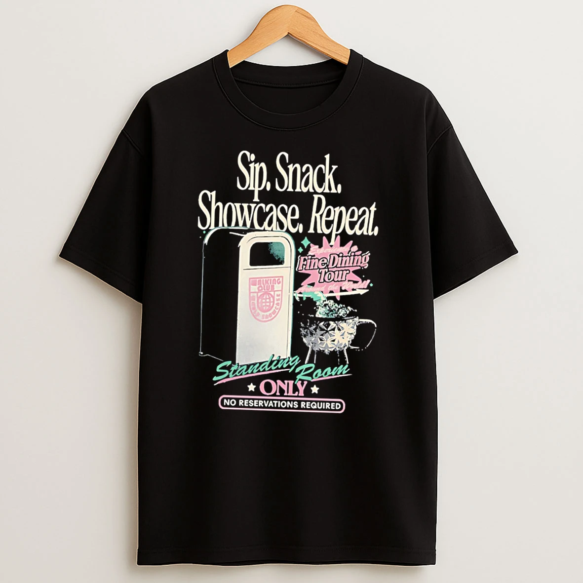 Officials Sip Snack Showcase Repeat Walking Club World Showcase Tee Premium T Shirt Sweatshirt Hoodie