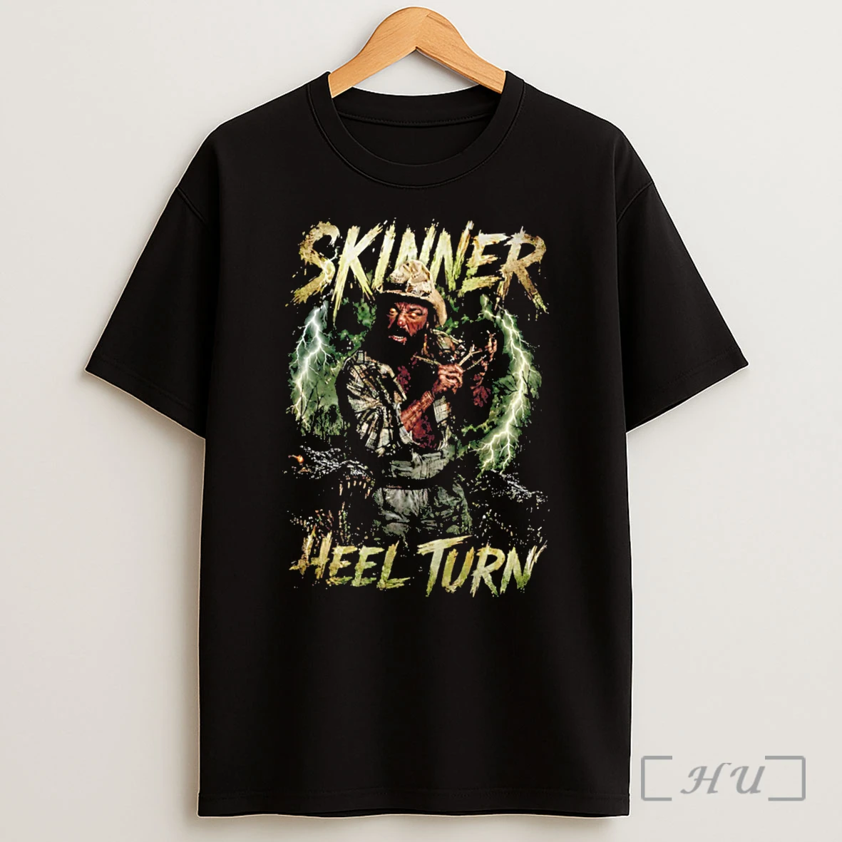Officials Skinner Heel Turn Pro Wrestling Graphic Tee Shirt