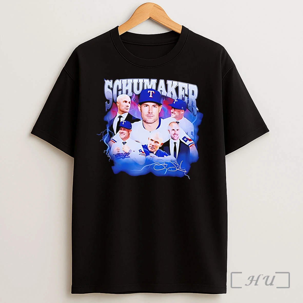 Officials Skip Schumaker Rangers Concert Tee Shirt