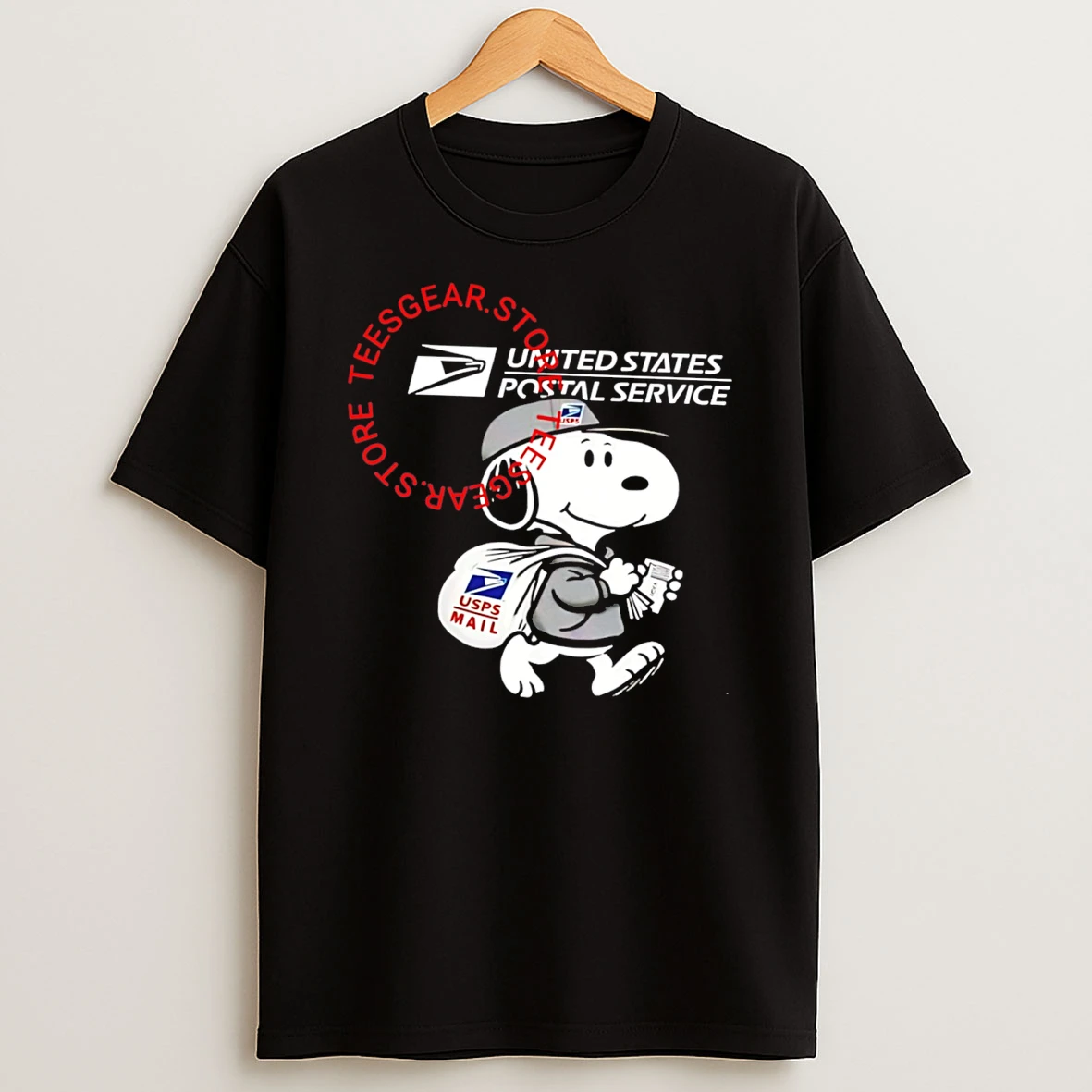 Officials Snoopy United States Postal Service Mail Carrier Tee Premium T Shirt Sweatshirt Hoodie