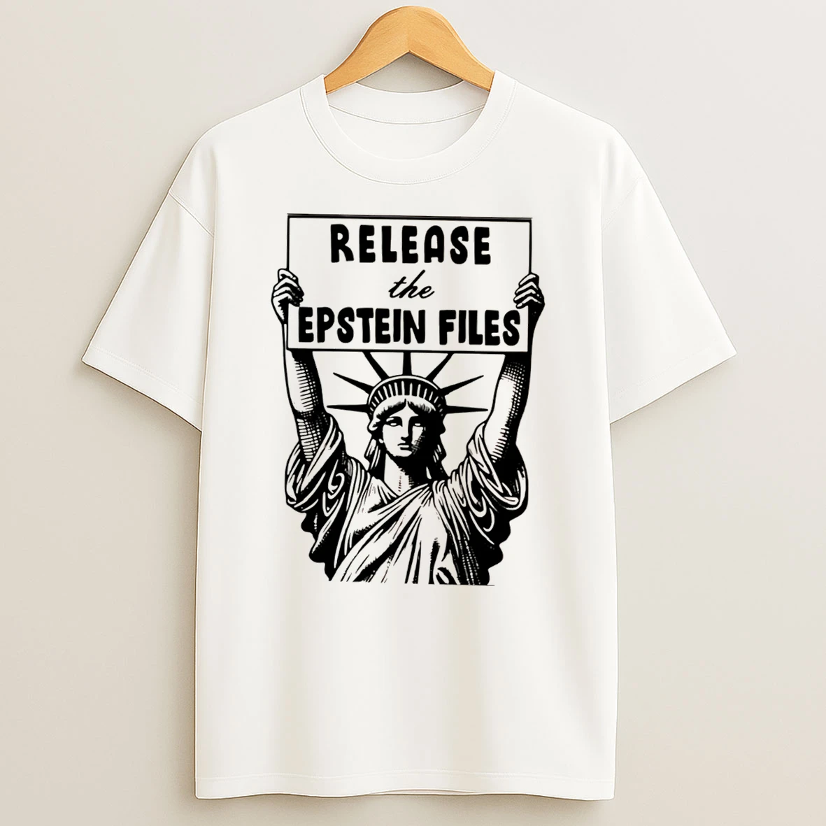 Officials Statue Of Liberty Release The Epstein Files Tee Premium T Shirt Sweatshirt Hoodie