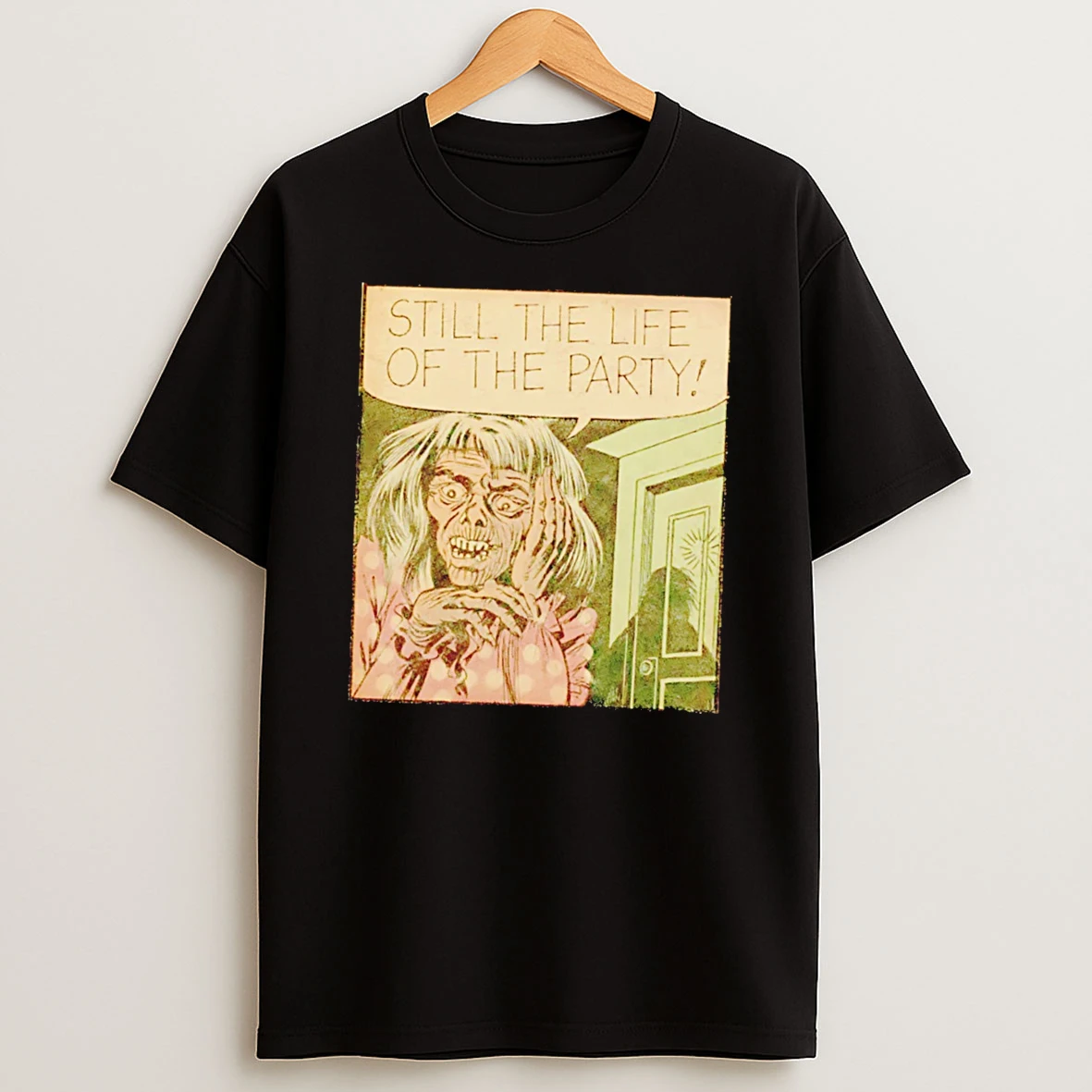 Officials Still The Life Of The Party Horror Comic Tee Premium T Shirt Sweatshirt Hoodie