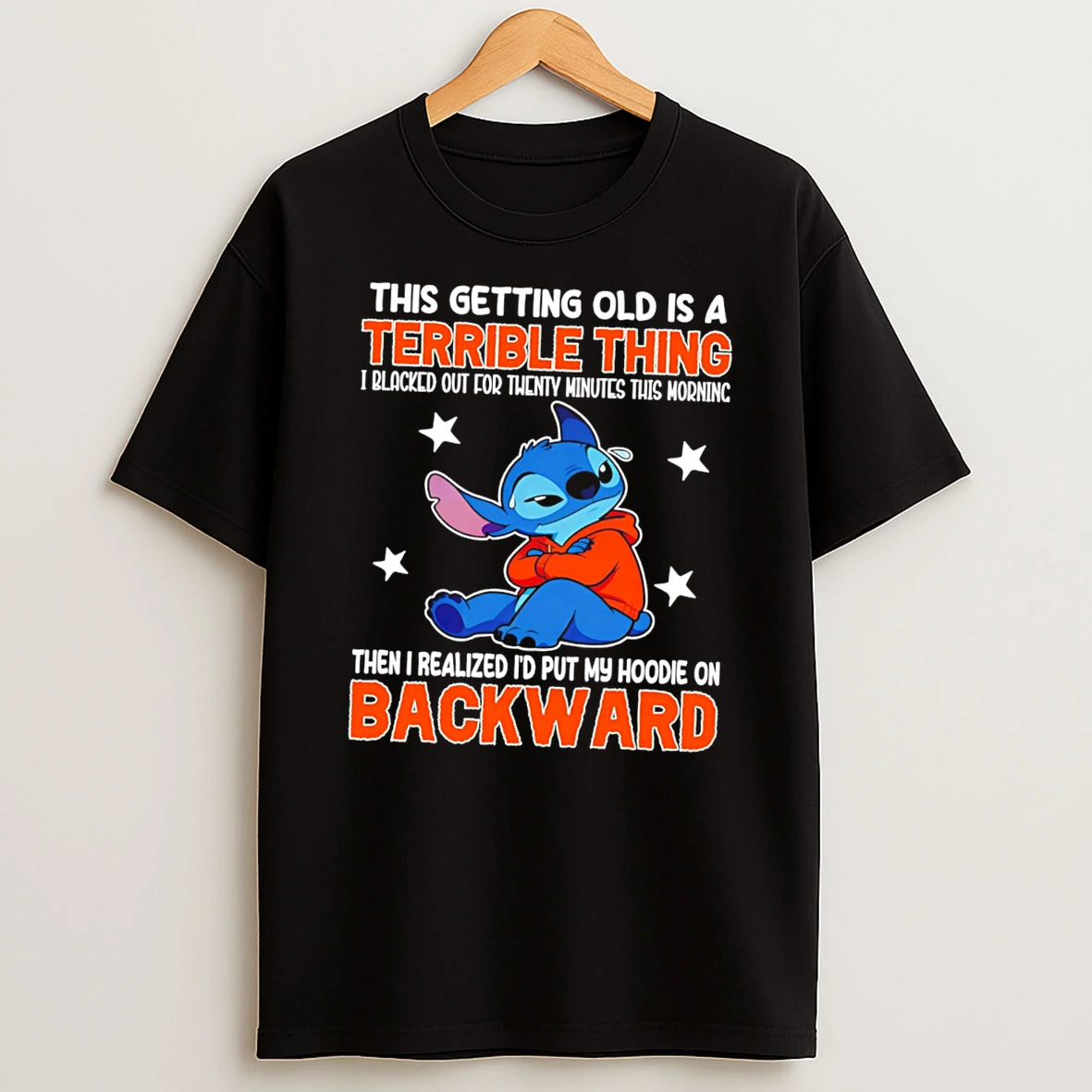 Officials Stitch This Getting Old Is A Terrible Thing Quote Tee Premium T Shirt Sweatshirt Hoodie