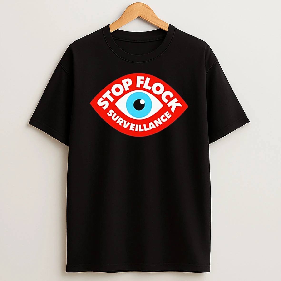 Officials Stop Flock Surveillance Eye Privacy Anti Surveillance Tee Premium T Shirt Sweatshirt Hoodie
