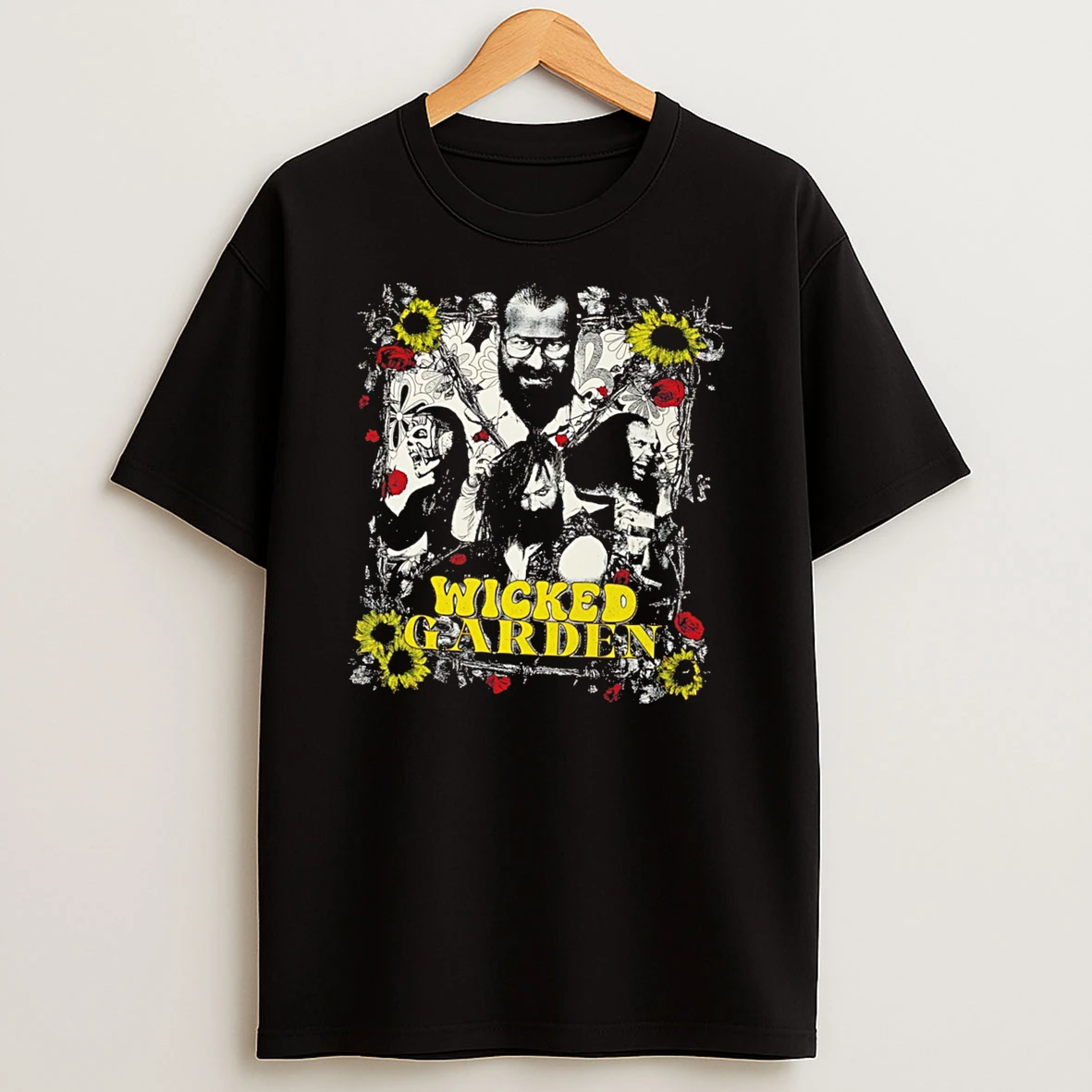 Officials Tna The Wicked Garden Matt Hardy Jeff Hardy And Bray Wyatt Tee Premium T Shirt Sweatshirt Hoodie
