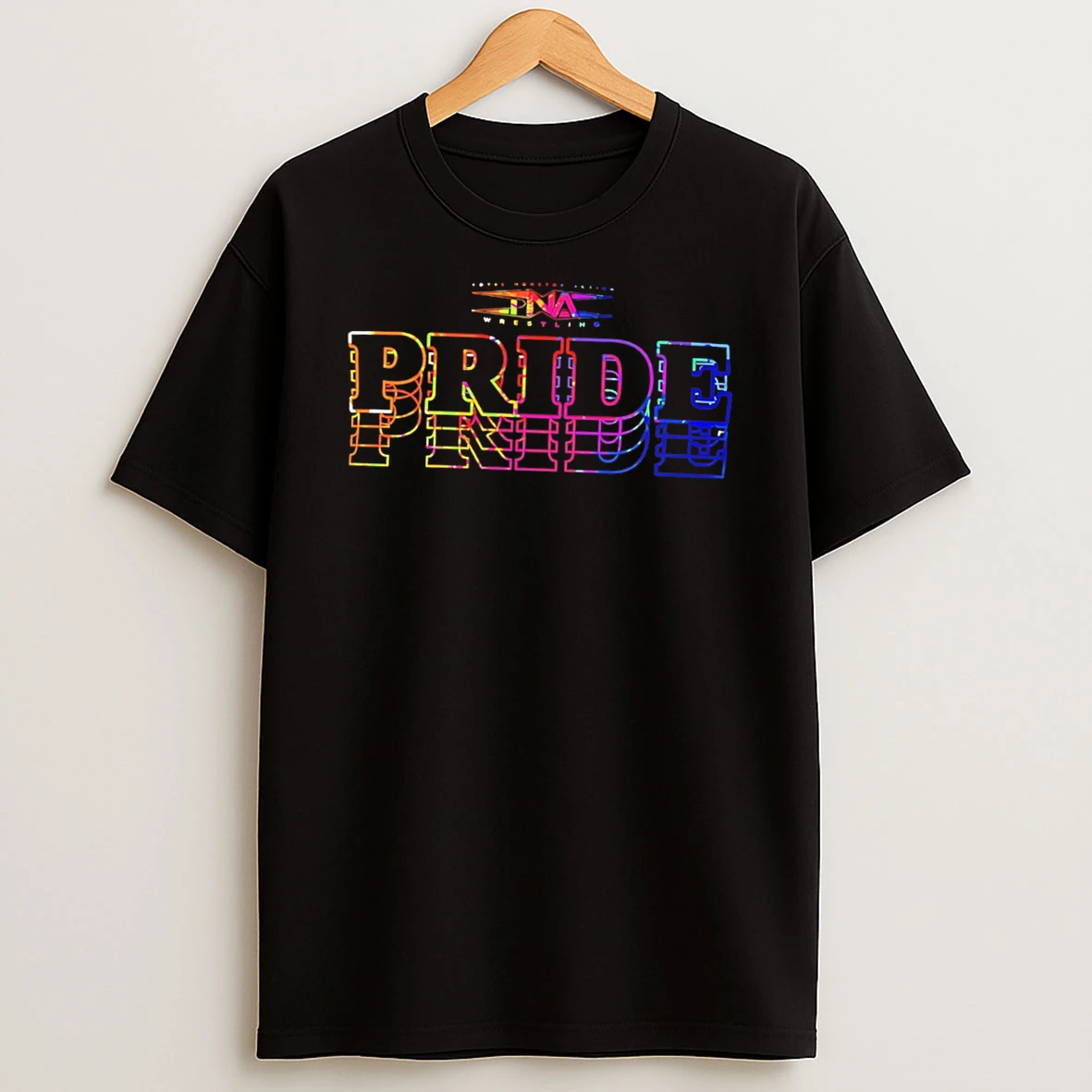 Officials Tna Wrestling Pride 2026 Lgbtq Tee Premium T Shirt Sweatshirt Hoodie