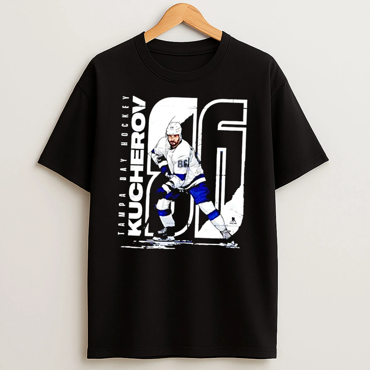 Officials Tampa Bay Lightning Nikita Kucherov 86 Ice Hockey Black Premium T Shirt Sweatshirt Hoodie