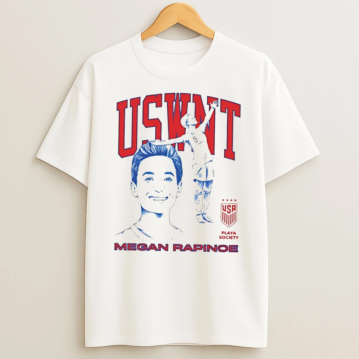 Officials Ted Lasso Uswnt Megan Rapinoe Tee Premium T Shirt Sweatshirt Hoodie