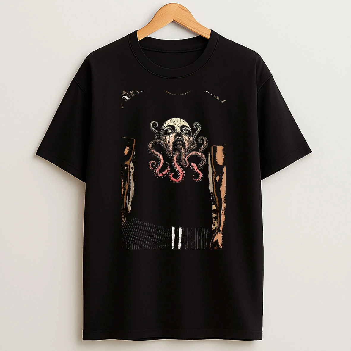 Officials Tentacles Emerging From Screaming Face Premium T Shirt Sweatshirt Hoodie