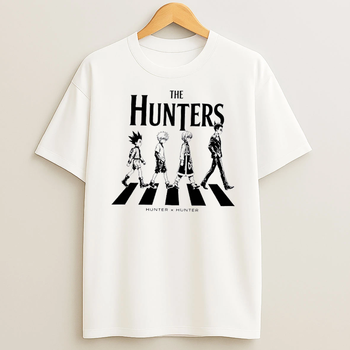 Officials The Hunters Hunter X Hunter Abbey Road Style Premium T Shirt Sweatshirt Hoodie