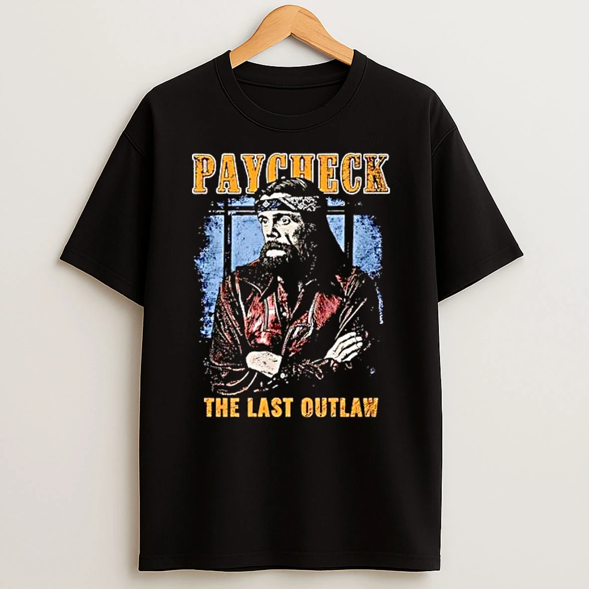 Officials The Last Outlaw Paycheck Willie Nelson Outlaw Country Music Premium T Shirt Sweatshirt Hoodie