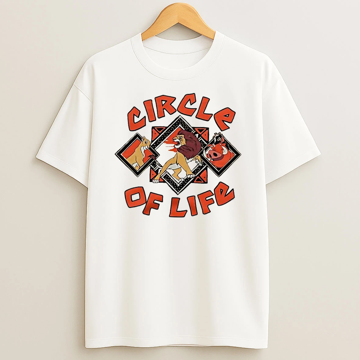Officials The Lion King Simba Nala And Pumbaa Circle Of Life Premium T Shirt Sweatshirt Hoodie