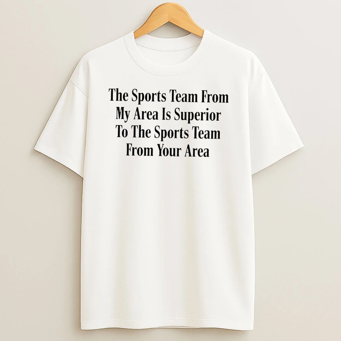 Officials The Sports Team From My Area Is Superior To The Sports Team From Your Area The Onion Tee Premium T Shirt Sweatshirt Hoodie