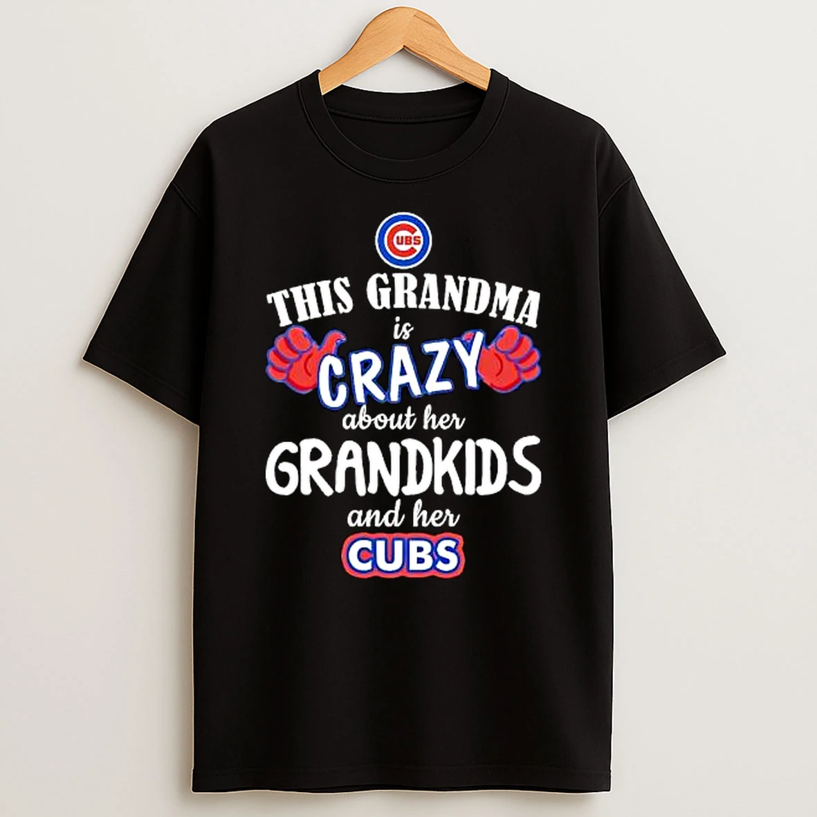 Officials This Grandma Is Crazy About Her Grandkids And Her Cubs Premium T Shirt Sweatshirt Hoodie