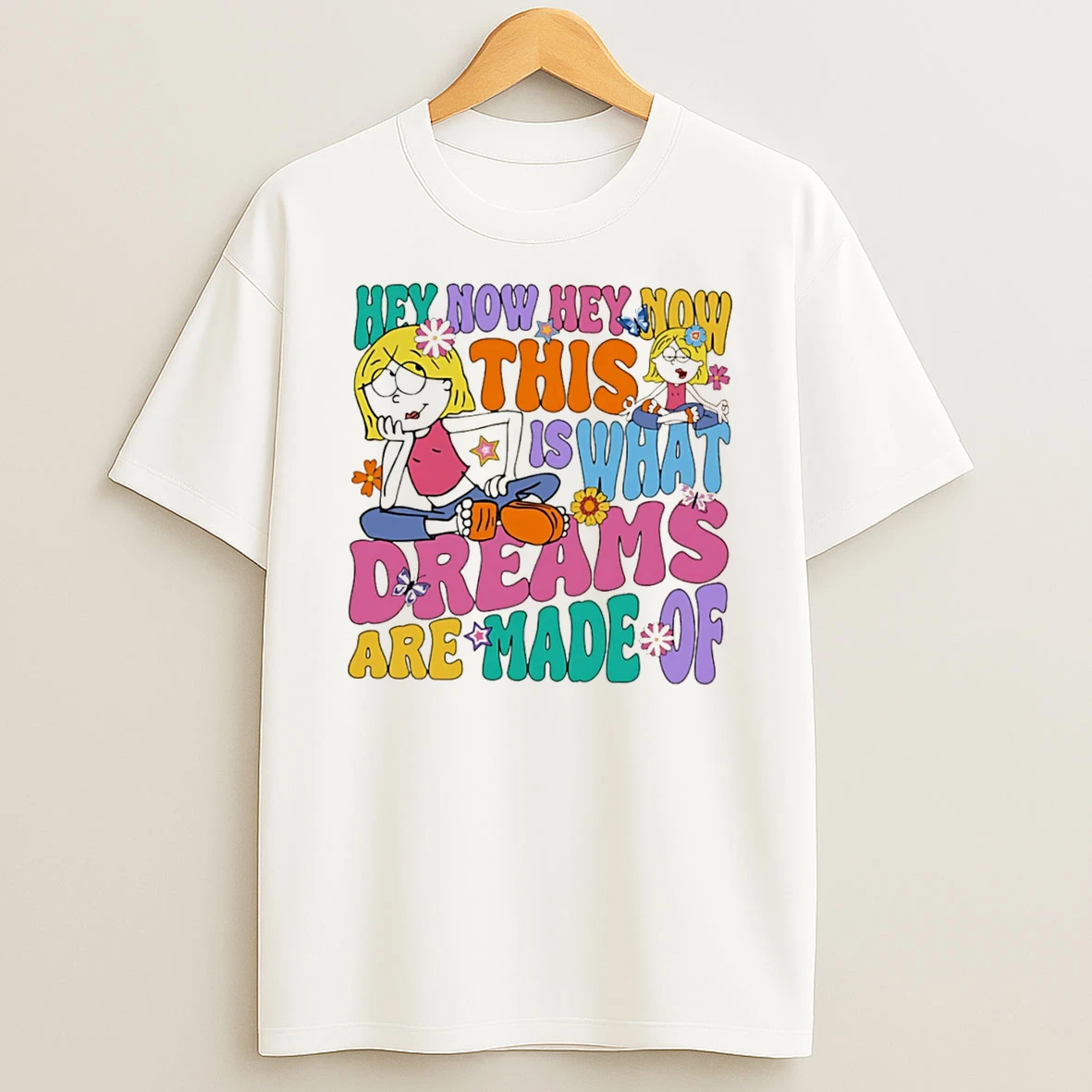 Officials This Is What Dreams Are Made Of Lizzie Mcguire Cartoon Tee Premium T Shirt Sweatshirt Hoodie