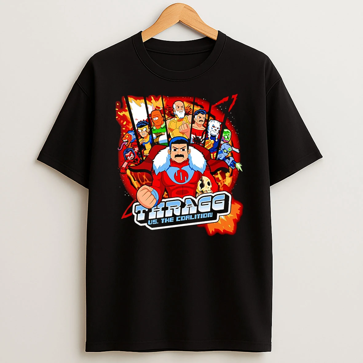 Officials Thragg Us The Coalition Invincible Series Premium T Shirt Sweatshirt Hoodie