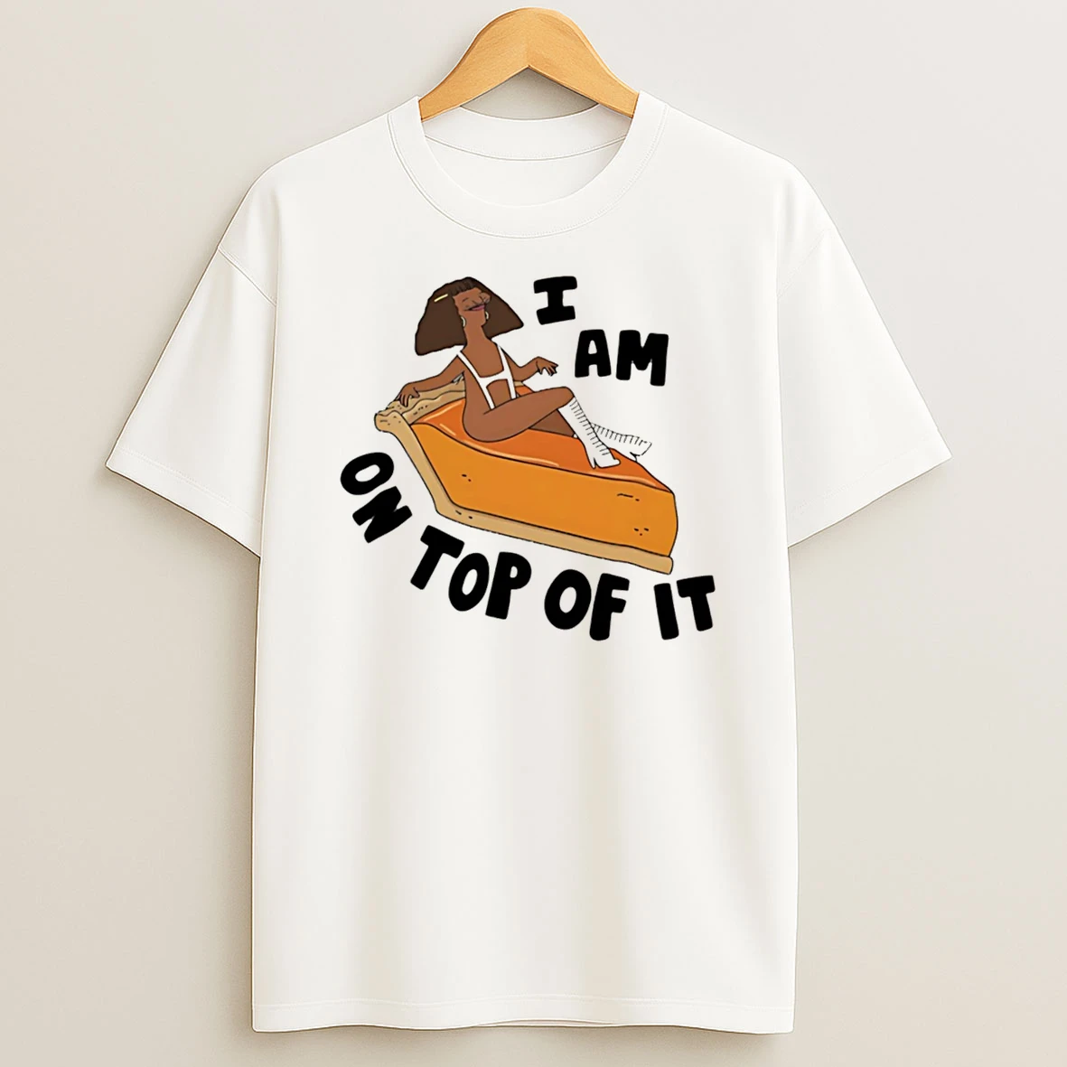 Officials Tina Belcher I Am On Top Of It Pumpkin Pie Tee Premium T Shirt Sweatshirt Hoodie