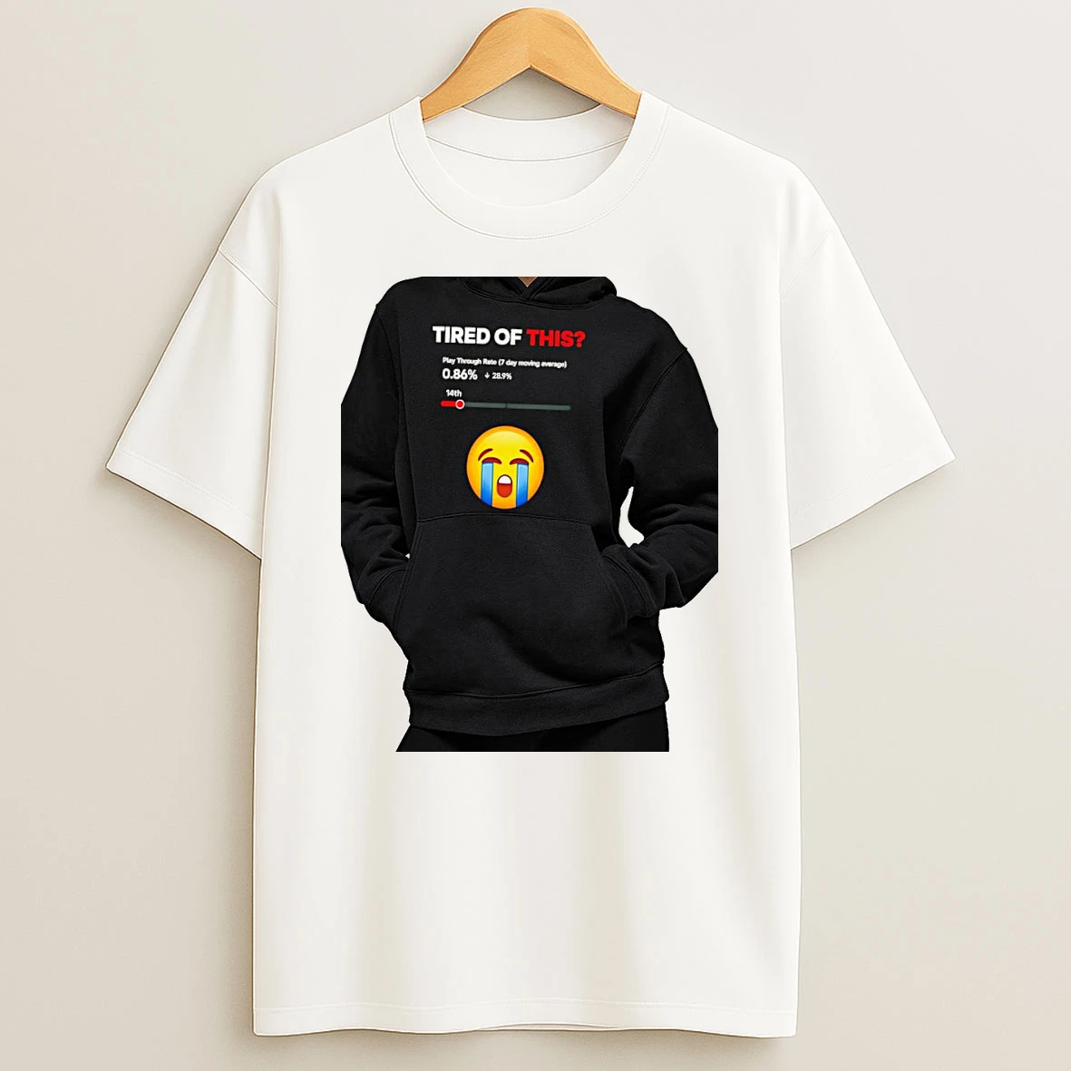 Officials Tired Of This Play Through Rate 7 Day Moving Average Premium T Shirt Sweatshirt Hoodie