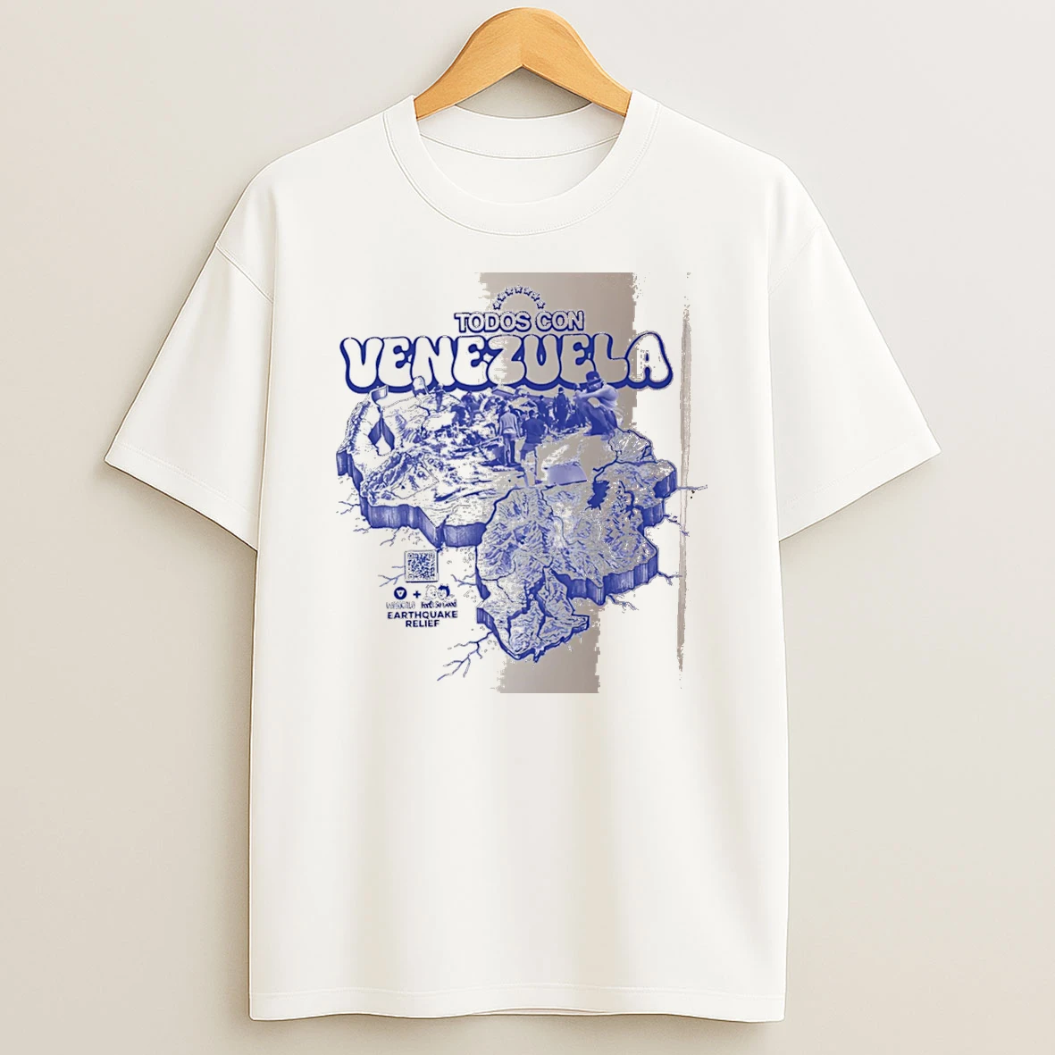 Officials Todos Con Venezuela Wnucalo Feels So Good Earthquake Relief White Premium T Shirt Sweatshirt Hoodie